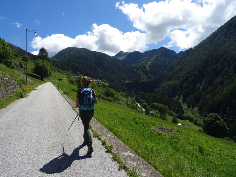 Catena dei Lagorai...da Pergine al Passo del Manghen